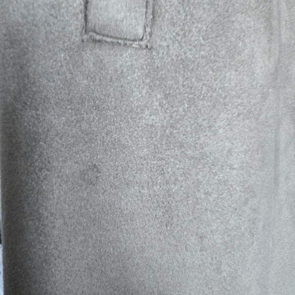 20%OFF Vegan suede Car Coat in Ivy green - Picture 9 of 13